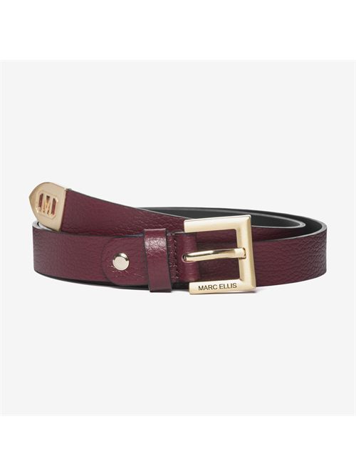 CINTURA MARC ELLIS MARC ELLIS | ME BELT - 161 DOBURGUNDY / GOLD
